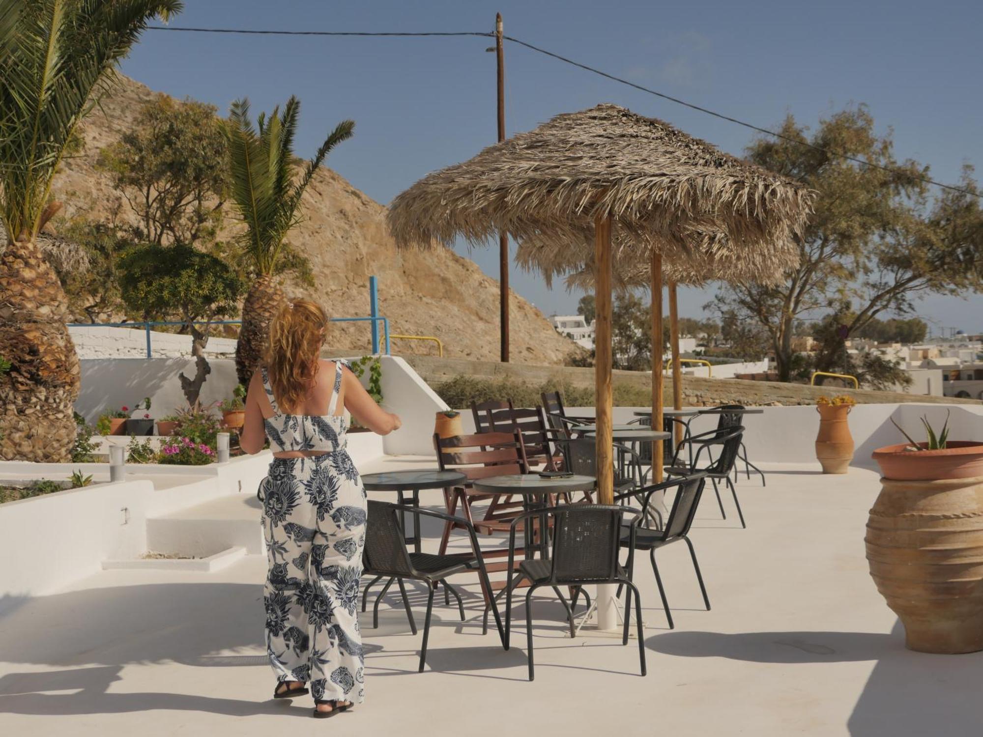 Kamári Ancient Thera Apartments מראה חיצוני תמונה